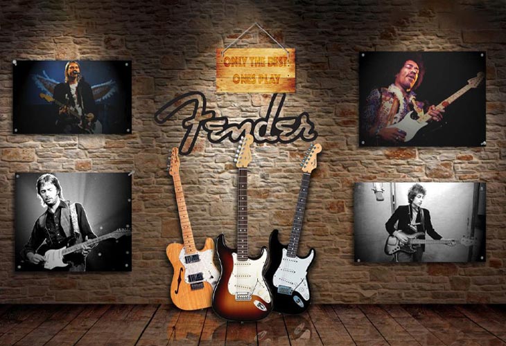 Only de best ones play Fender